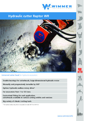 Capete de frezare montabile (hidr.) WIMMER WR50