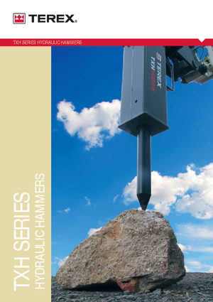 Capete de frezare montabile (hidr.) Terex WS 60 N HD