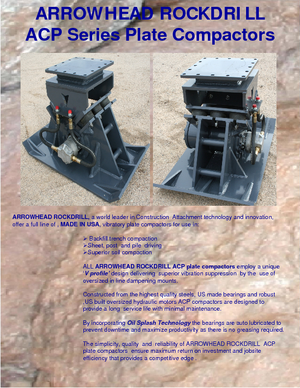 Vibratoare de suprafață montabile Arrowhead ACP 550