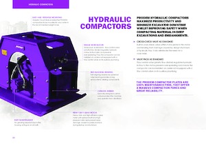 Vibratoare de suprafață montabile Prodem PHC100