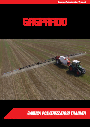 Pulverizatoare de câmp tractate Gaspardo Campo 22C