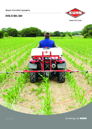Pulverizatoare de câmp montabile Kuhn Evolis Q80
