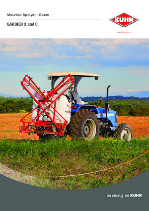 Pulverizatoare de câmp montabile Kuhn Gardien C 800