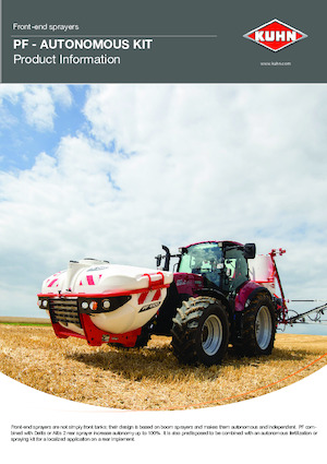 Pulverizatoare de câmp montabile Kuhn PF