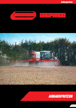 Pulverizatoare de câmp montabile Gaspardo Tempo Ultra 1600 Isotronic