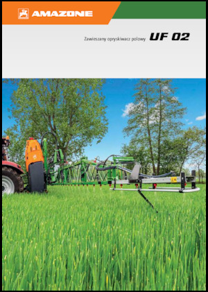 Pulverizatoare de câmp montabile Amazone UF 2002 (15)