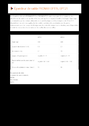 Ansamble de împrăștiere montate Pronar EPT 21