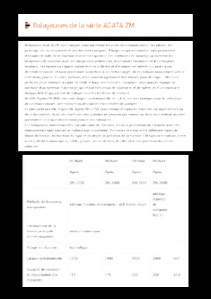 Măturători stradale montate Pronar Agata ZM 2000