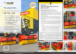 Măturători stradale montate Adler BK 950-240