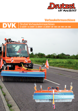 Măturători stradale montate Drutzel DVK-M 150 H