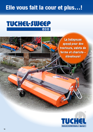 Măturători stradale montate Tuchel Eco 180 Ø 520