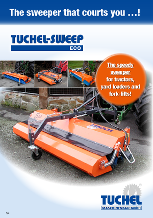 Măturători stradale montate Tuchel Eco 180 Ø 520