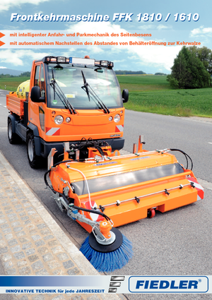 Măturători stradale montate Fiedler FFK 1610