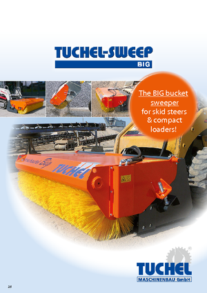Măturători stradale montate Tuchel Big