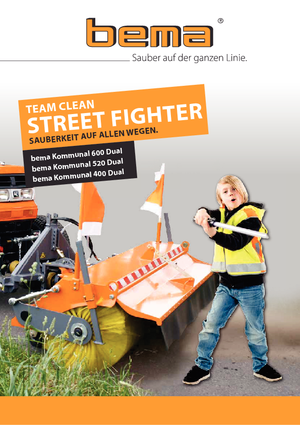 Măturători stradale montate Bema Kommunal 520 Dual 1250
