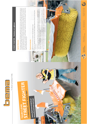 Măturători stradale montate Bema Kommunal 600 Dual 2050