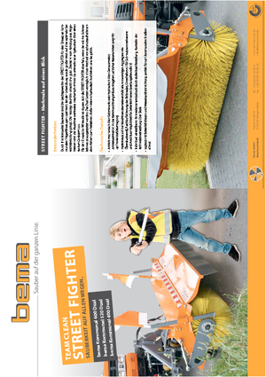 Măturători stradale montate Bema Kommunal 600 Dual 2050