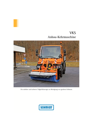 Măturători stradale montate Schmidt VKS 24