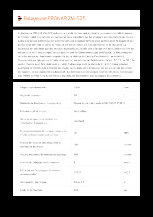 Măturători stradale montate Pronar ZM-S 25