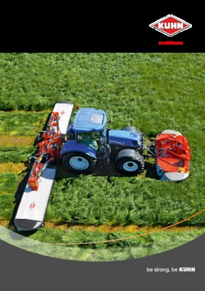 Cositori combinate cu discuri, cu tambur de condiționare Kuhn FC 8830 R-FF