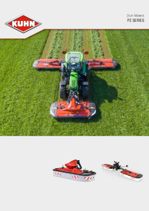 Tamburi cositoare combinate fără tamburi de condiționare Kuhn PZ 8831