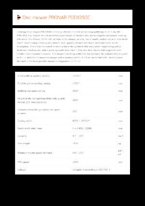 Cositori combinate cu discuri, cu tambur de condiționare Pronar PDD 1050C