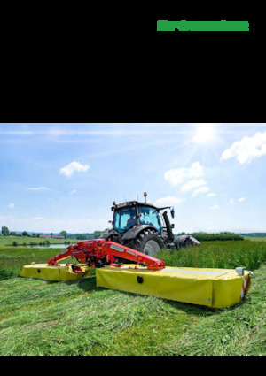 Cositori combinate cu discuri, fără tambur de condiționare Pöttinger NovaCat A 10 CF