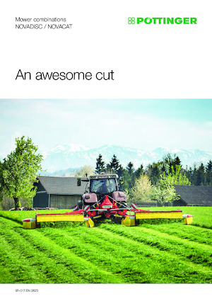 Cositori combinate cu discuri, fără tambur de condiționare Pöttinger NovaCat V 10000 CF 