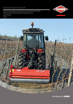 Mulcere/tocătoare forestiere Kuhn BVR 2200 