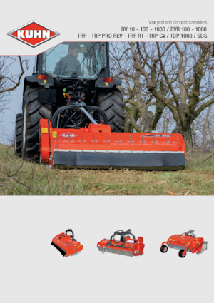 Mulcere/tocătoare forestiere Kuhn BVR 2200 