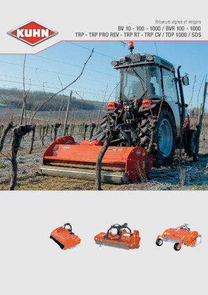 Mulcere/tocătoare forestiere Kuhn BVR 2200 