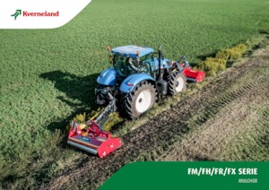 Mulcere/tocătoare forestiere Kverneland FXN 320