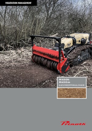 Mulcere/tocătoare forestiere Prinoth M450h-1450
