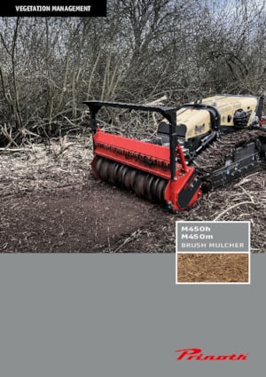 Mulcere/tocătoare forestiere Prinoth M450h-1450
