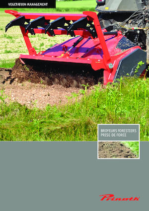 Mulcere/tocătoare forestiere Prinoth M650m-2550