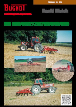 Mulcere/tocătoare forestiere Bugnot RM 720