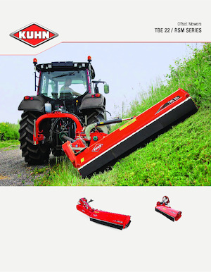 Mulcere/tocătoare forestiere Kuhn RSM 210 