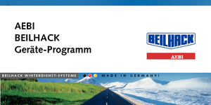 Pluguri de zăpadă cu lame multiple Beilhack PV 28-3