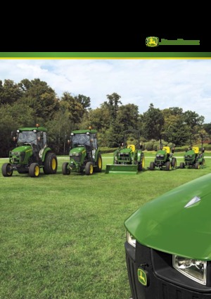 Vehicule municipale multifuncționale diesel John Deere 3036 E