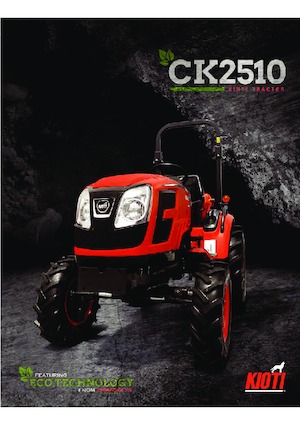 Vehicule municipale multifuncționale diesel Kioti CK 2510 HST