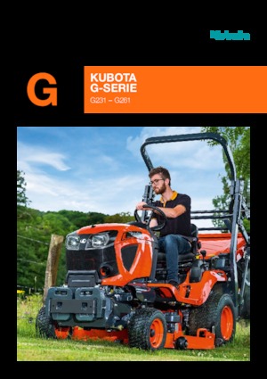 Vehicule municipale multifuncționale diesel Kubota G 23 HD-3