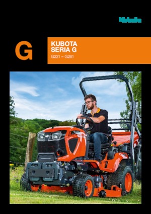 Vehicule municipale multifuncționale diesel Kubota G 23 HD-3