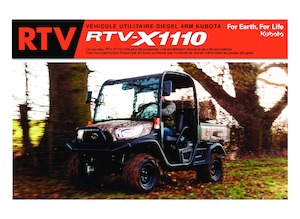 Vehicule municipale multifuncționale diesel Kubota RTV X1110 TW  