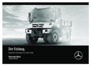 Vehicule municipale multifuncționale diesel Unimog U 318 Euro 6