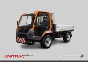 Vehicule municipale multifuncționale diesel Lindner Unitrac 112L LDrive