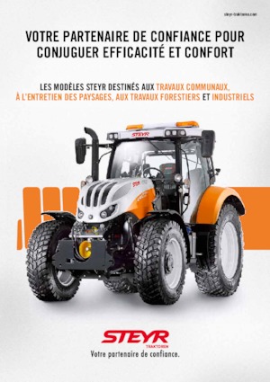 Tractoare municipale Steyr 4135 Profi Classic Basis