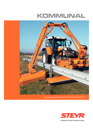 Tractoare municipale Steyr 6140 Profi K