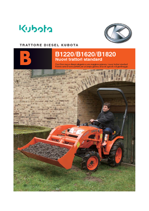 Tractoare municipale Kubota B 1620