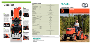 Tractoare municipale Kubota B 2420