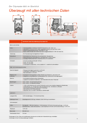 Tractoare municipale Hako Citymaster 600